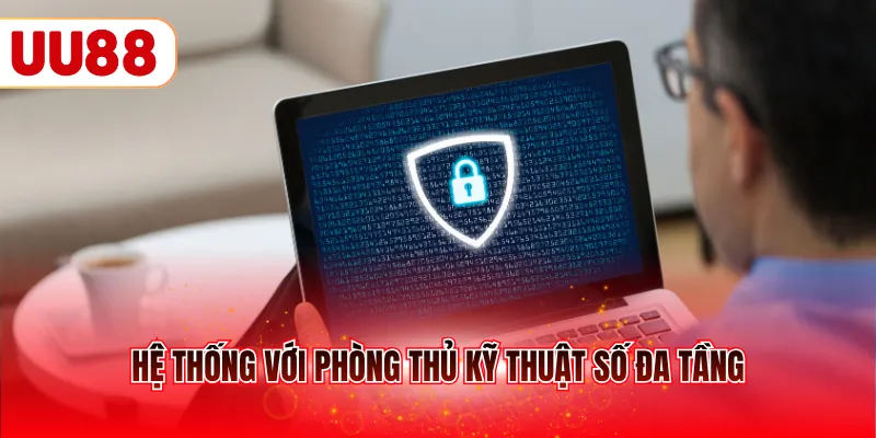Hệ thống với phòng thủ kỹ thuật số đa tầng