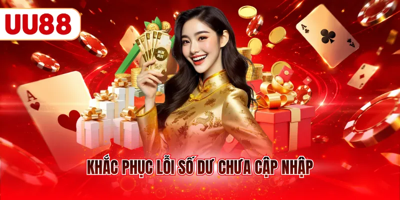 Khắc phục lỗi số dư chưa cập nhập